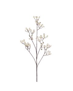 Berry Spray 81cm White