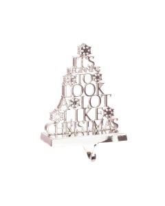 Xmas Tree Stocking Hanger 18cm