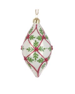 GLASS Tess Finial 12cm