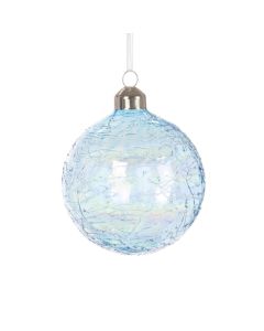 GLASS Kristen Bauble 8cm