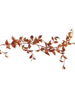 180cm Honeysuckle Garland Green/Red