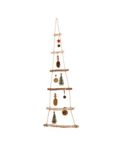 107cm Birch Wall Hanger Natural