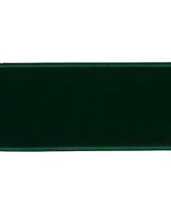 2.5" x 10 Yards Emerald Velvet Ribbon