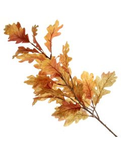 Oak Leaf Spray - Orange (73cm long)