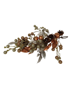 Champagne Pinecone/Apple Teardrop 60cm
