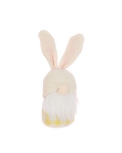 Easter Gingham Mini Mr Gonk 18cm Cream/Yellow