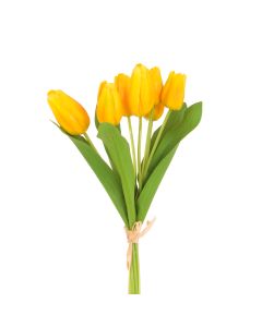 Fresh Touch PU Tulip Bundle x7 Yellow