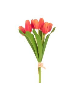 Fresh Touch PU Tulip Bundle x7 Coral