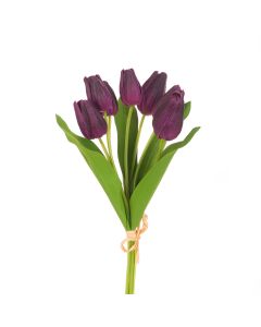Fresh Touch PU Tulip Bundle x7 Aubergine