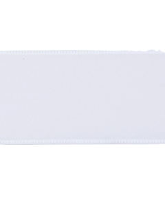 2.5"x10Y Velvet Ribbon White
