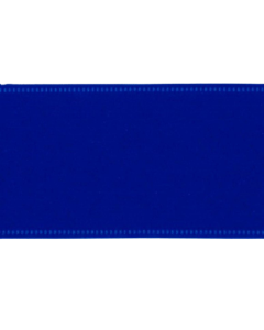 2.5"x10Y Velvet Ribbon Royal Blue