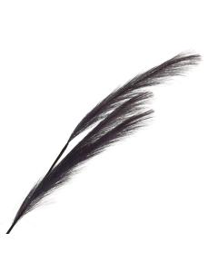 82cm Pampas Grass (Artificial) Spray Purple