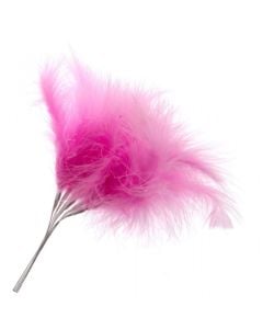 Fluffy Feathers - Hot Pink (24cm x 6 Pieces)