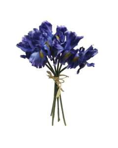 40cm Iris Hand Tied