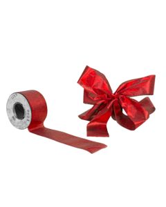37mm x 25yds Red  Ribbon