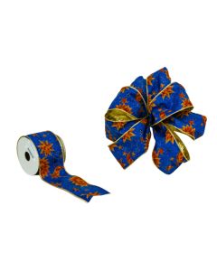 63mm x 3yds Christmas Ribbon Design 4