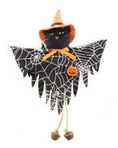 23cm Catface Ghost Hanger (N50653)