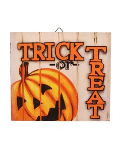 20cm Wooden Halloween Sign