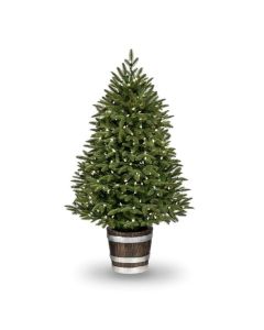 4.5ft Pine Resin Pot 405 Tips 300 Lights