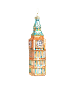 14cm Glass Big Ben Decoration