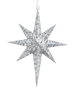 42cm Bethlehem Star Silver