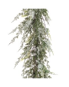 Snowy Cedar Garland 152cm