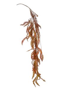 Fern Hanging Vine Orange 125cm