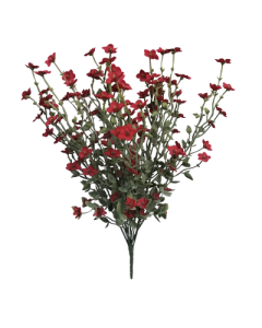 45cm Red Blossom Foliage Bouquet