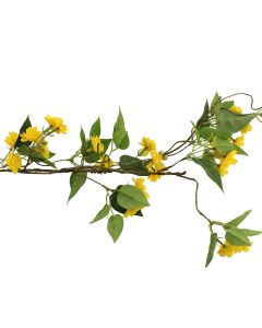 180cm Jasmine Garland Yellow