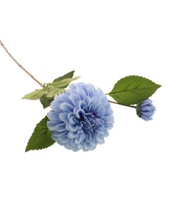 64cm Ball Dahlia With Bud Blue