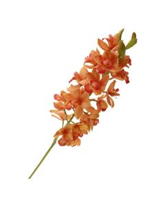 83cm Cymbidium Orchid Spray Salmon
