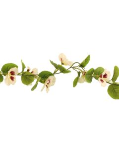 150cm Pansy Garland White