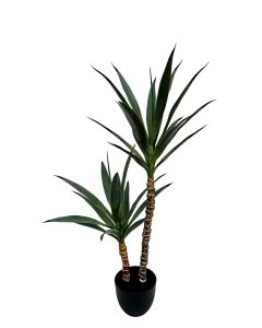 Artificial Yucca Tree In Pot 108cm UV Protected