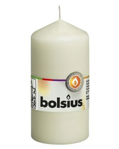 Bolsius Pillar Candle Ivory 120 x 58mm