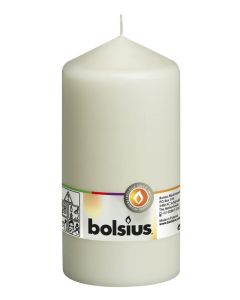 Bolsius Pillar Candle Ivory 250 x 78mm