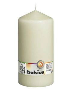 Bolsius Pillar Candle Ivory 200 x 98mm