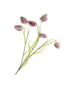 Artificial Fritillaria - Pink/Green (6 heads, 65cm long)