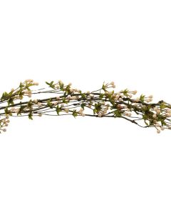 180cm Hedgerow Berry Garland White