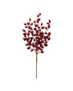 45cm Cranberry Spray Red
