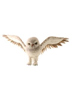 72 x 23cm Faux Fur Owl with Hanger Grey
