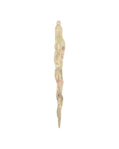 18cm Acrylic Icicle with Hanger Iridescent