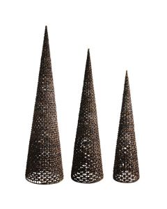 Basketry Cone 185cm Dark Brown