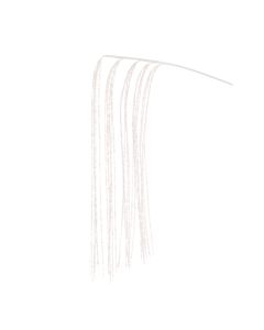 Sequin Sparkle Rain 110cm White