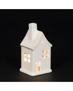Porcelain LED House B/O 14cm