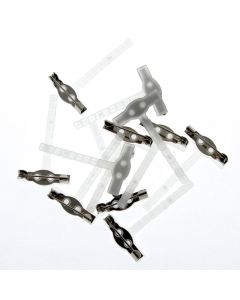 Corsage Clips - White x 50pcs