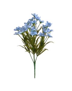 Artificial Forget Me Not Bush 32cm