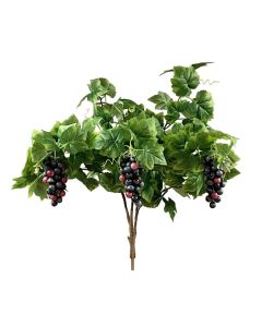 Artificial Grape Foliage Branch 85cm