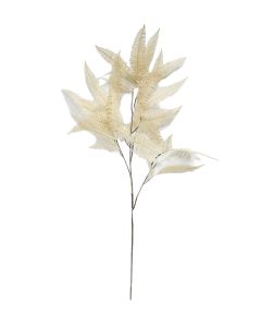 Single Fern Spray - Cream 102cm