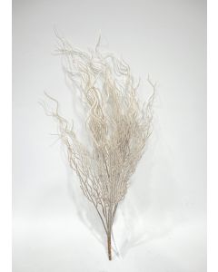 Artificial Stypa Branch - Brown/White 62cm