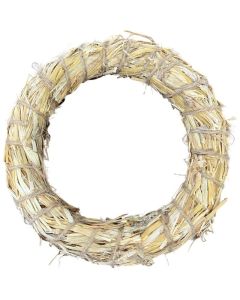 Straw Wreath 25cm (CAL001)